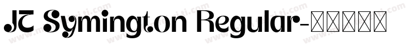 JT Symington Regular字体转换